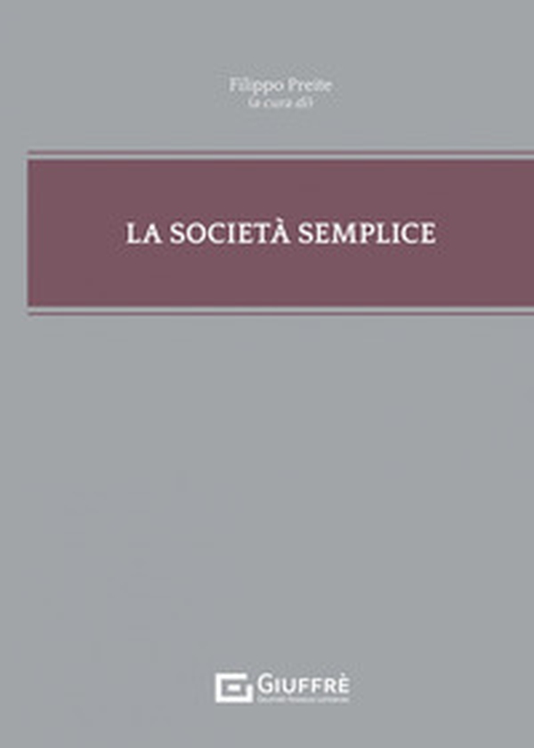 La società semplice - Librerie.coop La società semplice - Librerie.coop