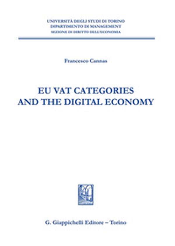 EU VAT categories and the digital economy - Librerie.coop EU VAT categories and the digital economy - Librerie.coop