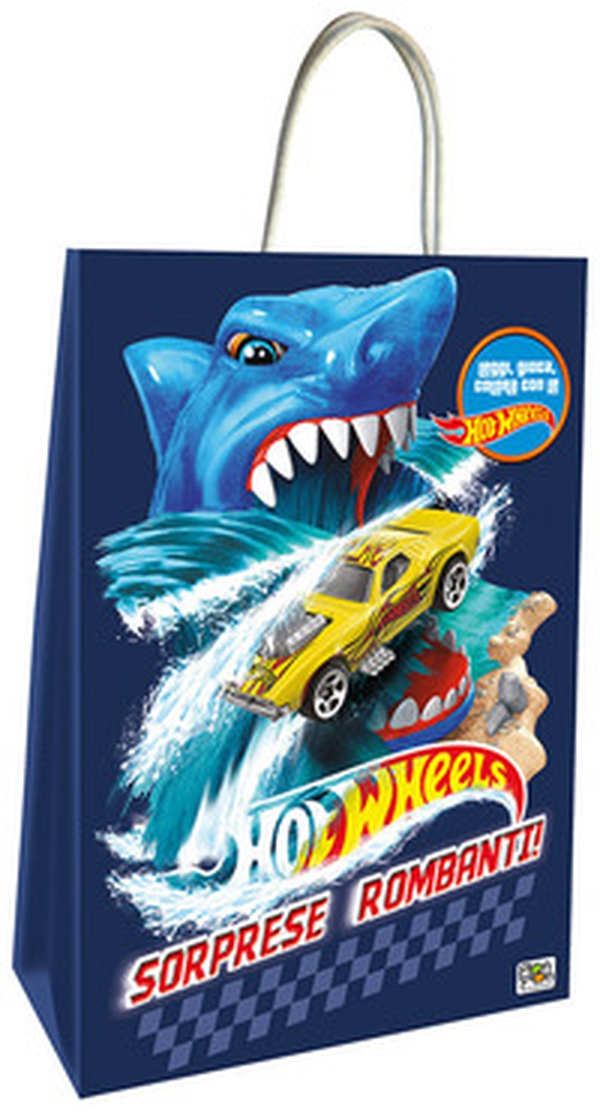 Sorprese rombanti. Shopper bag. Hot Wheels - Librerie.coop Sorprese rombanti. Shopper bag. Hot Wheels - Librerie.coop