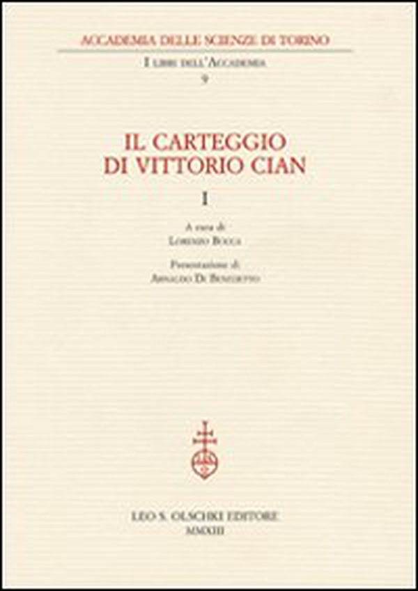 Il carteggio di Vittorio Cian - Librerie.coop Il carteggio di Vittorio Cian - Librerie.coop