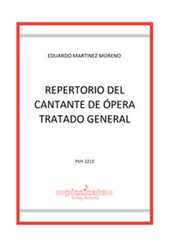 Repertorio del Cantante de Ópera Tratado General - Librerie.coop Repertorio del Cantante de Ópera Tratado General - Librerie.coop