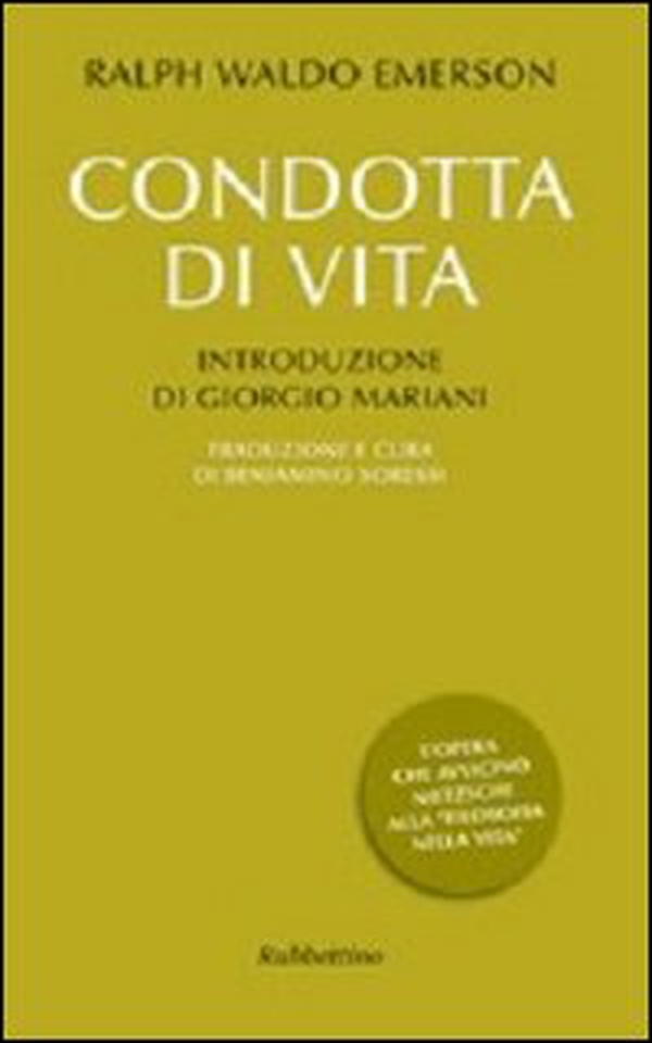 Condotta di vita - Librerie.coop Condotta di vita - Librerie.coop