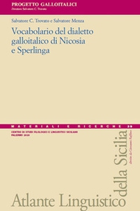 Vocabolario del dialetto galloitalico di Nicosia e Sperlinga - Librerie.coop