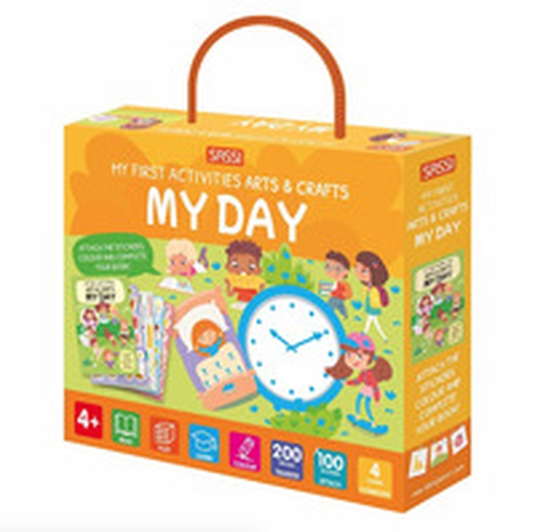 My day. My first activities arts & crafts - Librerie.coop My day. My first activities arts & crafts - Librerie.coop
