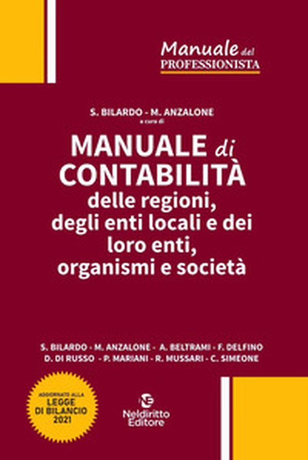 Manuale di contabilità delle regioni, degli enti locali e dei loro enti, organismi e società - Librerie.coop Manuale di contabilità delle regioni, degli enti locali e dei loro enti, organismi e società - Librerie.coop