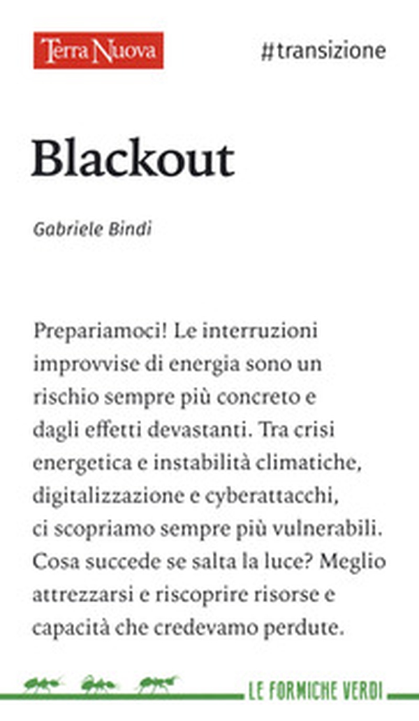 Blackout - Librerie.coop Blackout - Librerie.coop