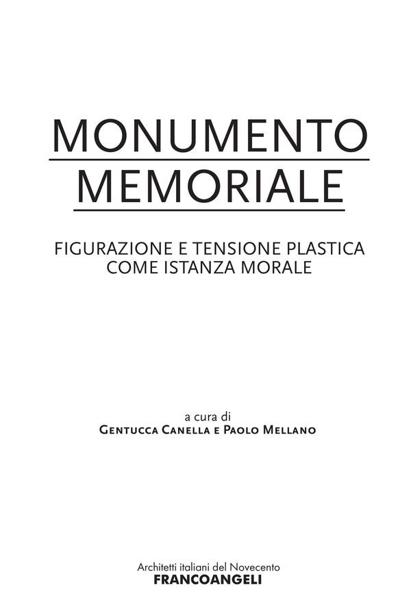 Monumento Memoriale - Librerie.coop Monumento Memoriale - Librerie.coop