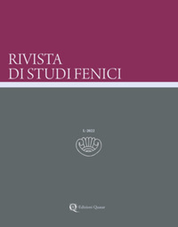 Rivista di studi fenici - Vol. 50 - Librerie.coop Rivista di studi fenici - Vol. 50 - Librerie.coop