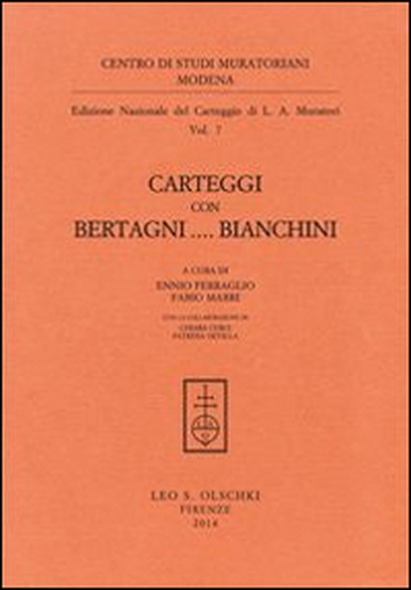 Ludovico Antonio Muratori. Carteggi con Bertagni... Bianchini - Librerie.coop Ludovico Antonio Muratori. Carteggi con Bertagni... Bianchini - Librerie.coop