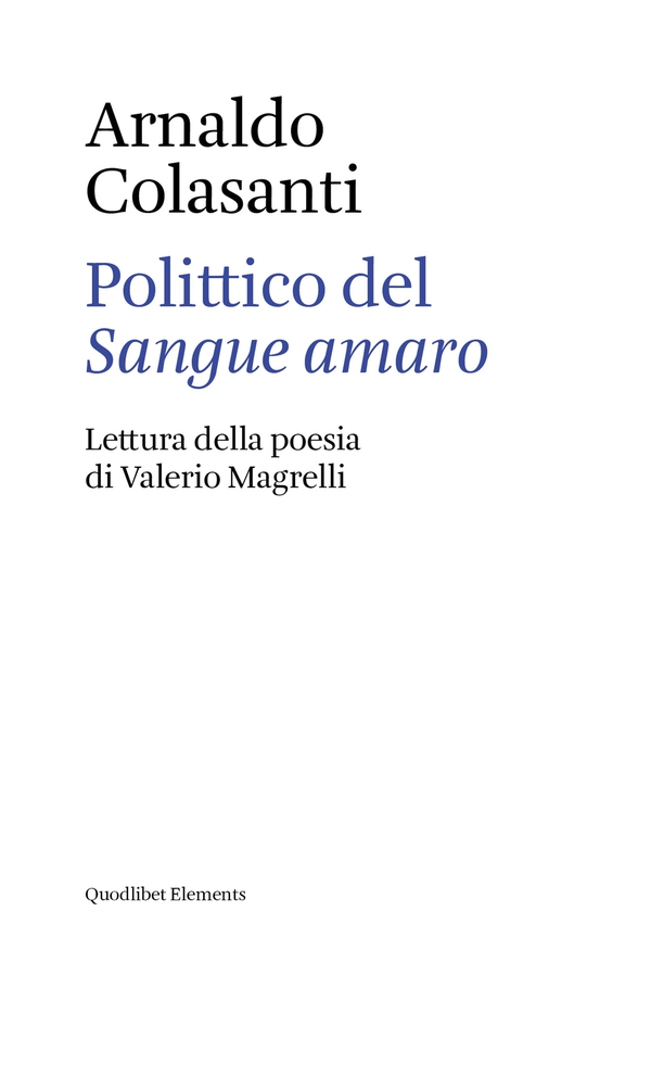Polittico del Sangue amaro - Librerie.coop Polittico del Sangue amaro - Librerie.coop