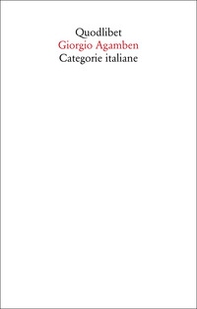 Categorie italiane. Studi di poetica e di letteratura - Librerie.coop