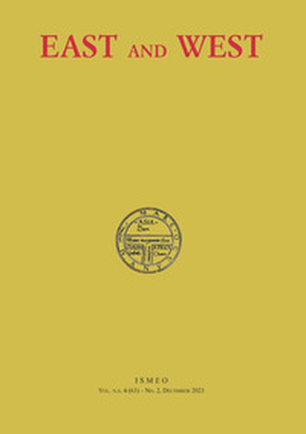 East and West. Nuova serie - Vol. 4\2 - Librerie.coop East and West. Nuova serie - Vol. 4\2 - Librerie.coop