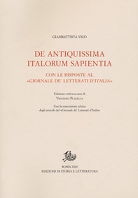 De antiquissima italorum sapientia - Librerie.coop