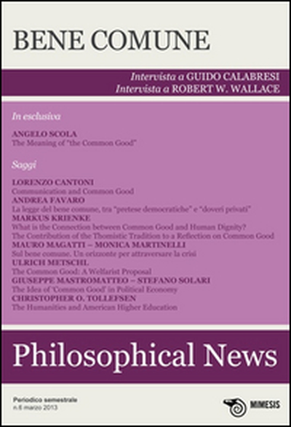 Philosophical news - Vol. 6 - Librerie.coop Philosophical news - Vol. 6 - Librerie.coop