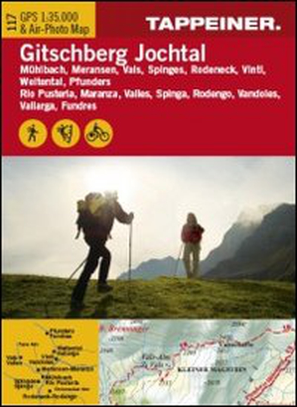 Cartina Gitschberg Jochtal. Carta escursionistica & carta panoramica aerea - Librerie.coop Cartina Gitschberg Jochtal. Carta escursionistica & carta panoramica aerea - Librerie.coop