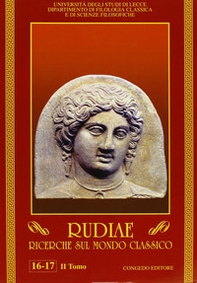 Rudiae. Ricerche sul mondo classico vol. 16-17/2 - Librerie.coop