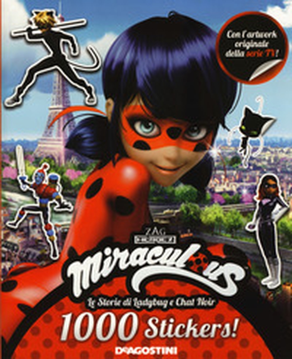 1000 stickers! Miraculous. Le storie di Ladybug e Chat Noir. Con adesivi - Librerie.coop 1000 stickers! Miraculous. Le storie di Ladybug e Chat Noir. Con adesivi - Librerie.coop