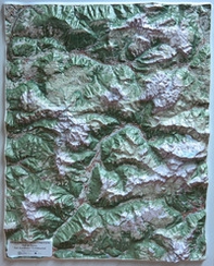 Dolomiti. Val di Fassa e Val Gardena 1:50.000 (carta in rilievo senza cornice) - Librerie.coop