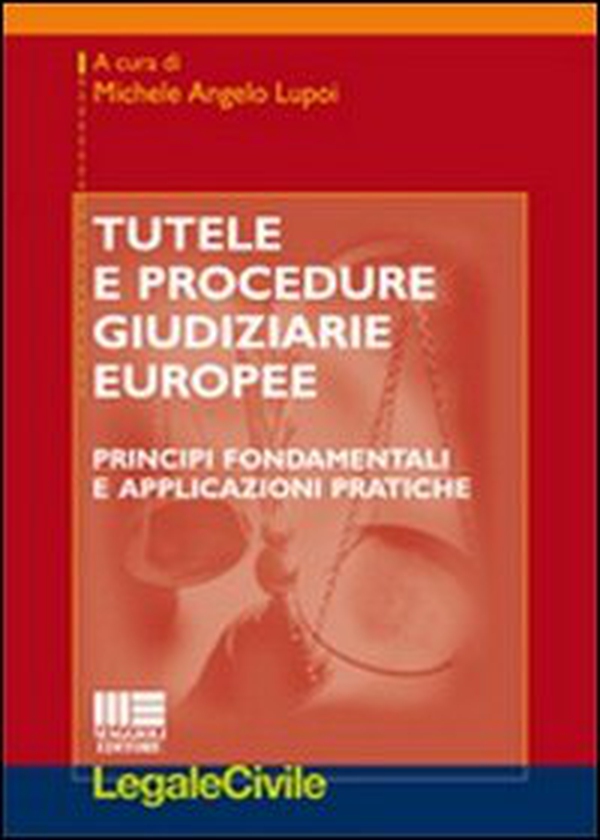 Tutele e procedure giudiziarie europee. Principi fondamentali e applicazioni pratiche - Librerie.coop Tutele e procedure giudiziarie europee. Principi fondamentali e applicazioni pratiche - Librerie.coop