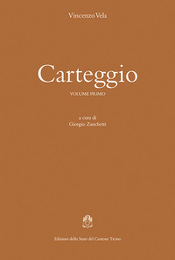 Carteggio - Vol. 1 - Librerie.coop Carteggio - Vol. 1 - Librerie.coop