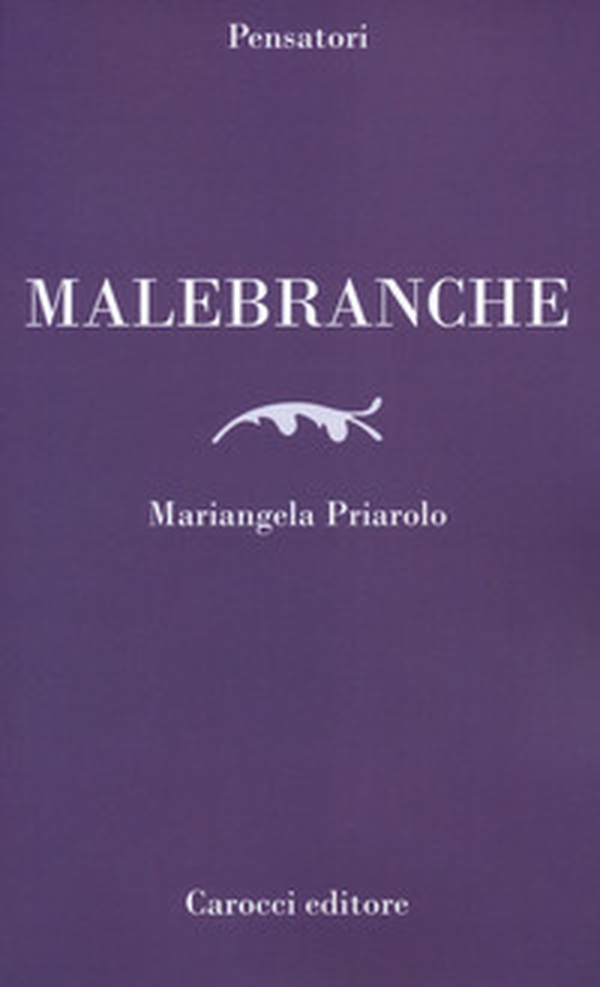 Malebranche - Librerie.coop Malebranche - Librerie.coop