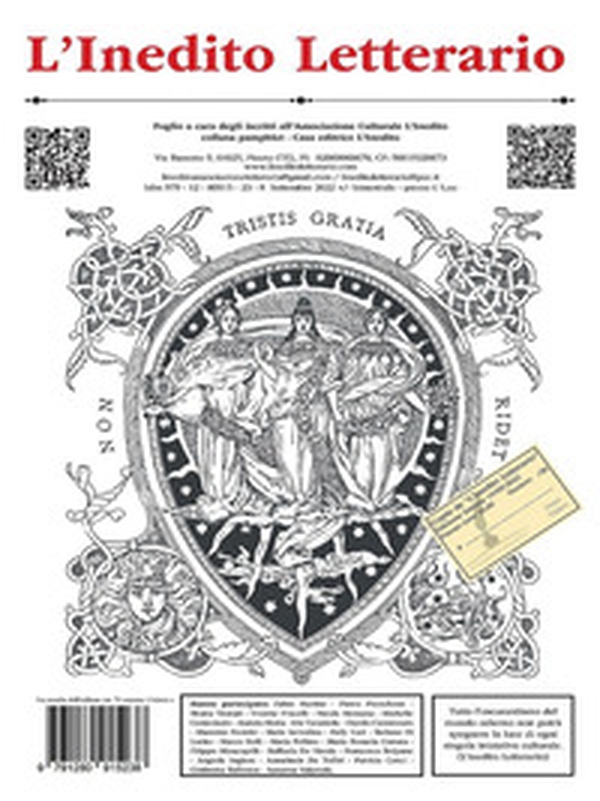 Non tristis gratia ridet. Foglio de l'Associazione Culturale L'Inedito - Librerie.coop Non tristis gratia ridet. Foglio de l'Associazione Culturale L'Inedito - Librerie.coop