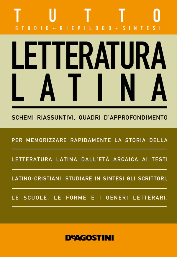 TUTTO - Letteratura latina - Librerie.coop TUTTO - Letteratura latina - Librerie.coop