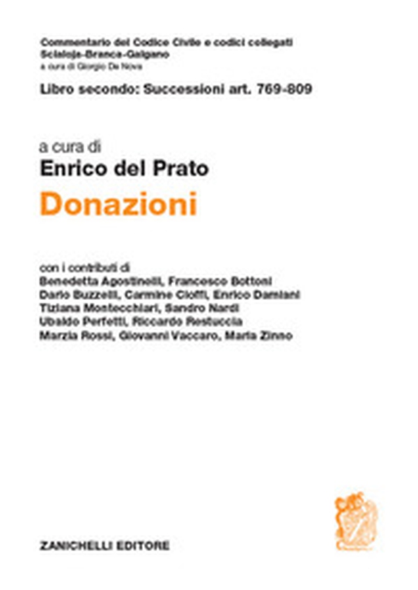 Libro terzo: Successioni art. 769-809. Donazioni - Librerie.coop Libro terzo: Successioni art. 769-809. Donazioni - Librerie.coop