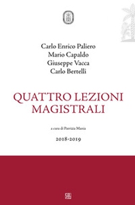 Quattro lezioni magistrali (2018-2019) - Librerie.coop