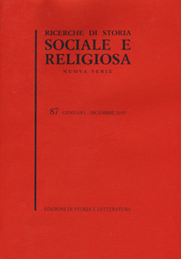 Ricerche di storia sociale e religiosa - Vol. 87 - Librerie.coop Ricerche di storia sociale e religiosa - Vol. 87 - Librerie.coop