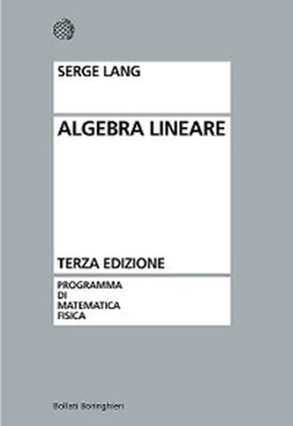 Algebra lineare - Librerie.coop Algebra lineare - Librerie.coop