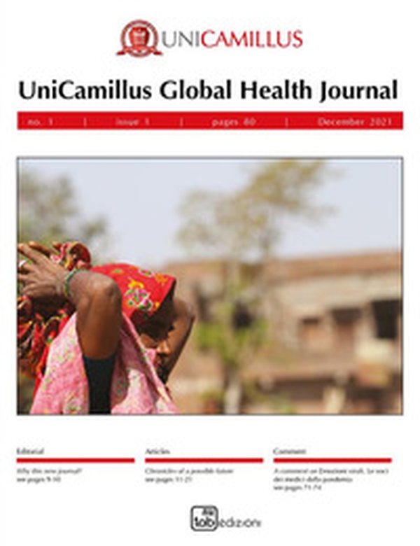 UGHJ. UniCamillus Global Health Journal - Vol. 1 - Librerie.coop UGHJ. UniCamillus Global Health Journal - Vol. 1 - Librerie.coop