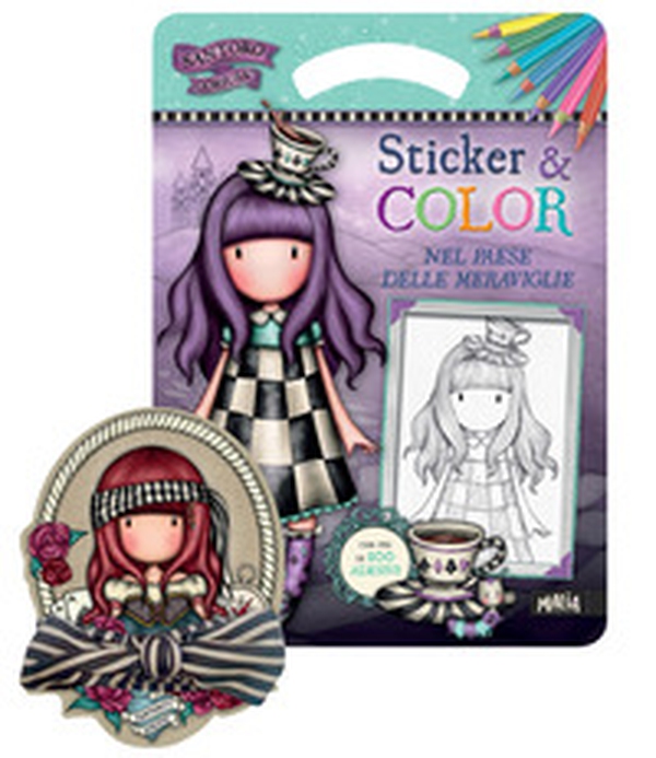 Nel paese delle meraviglie. Gorjuss. Sticker & Color - Librerie.coop Nel paese delle meraviglie. Gorjuss. Sticker & Color - Librerie.coop