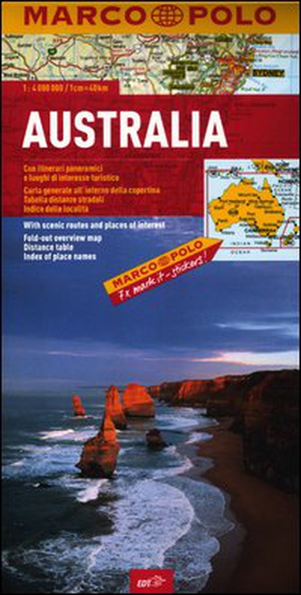 Australia 1:4.000.000 - Librerie.coop Australia 1:4.000.000 - Librerie.coop