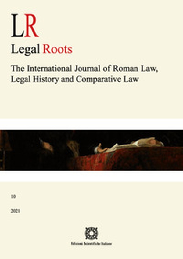 LR. Legal roots. The international journal of roman law, legal history and comparative law - Librerie.coop LR. Legal roots. The international journal of roman law, legal history and comparative law - Librerie.coop