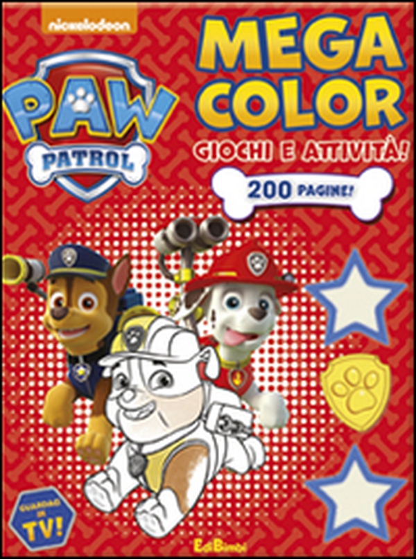 Mega color. Paw Patrol - Librerie.coop Mega color. Paw Patrol - Librerie.coop