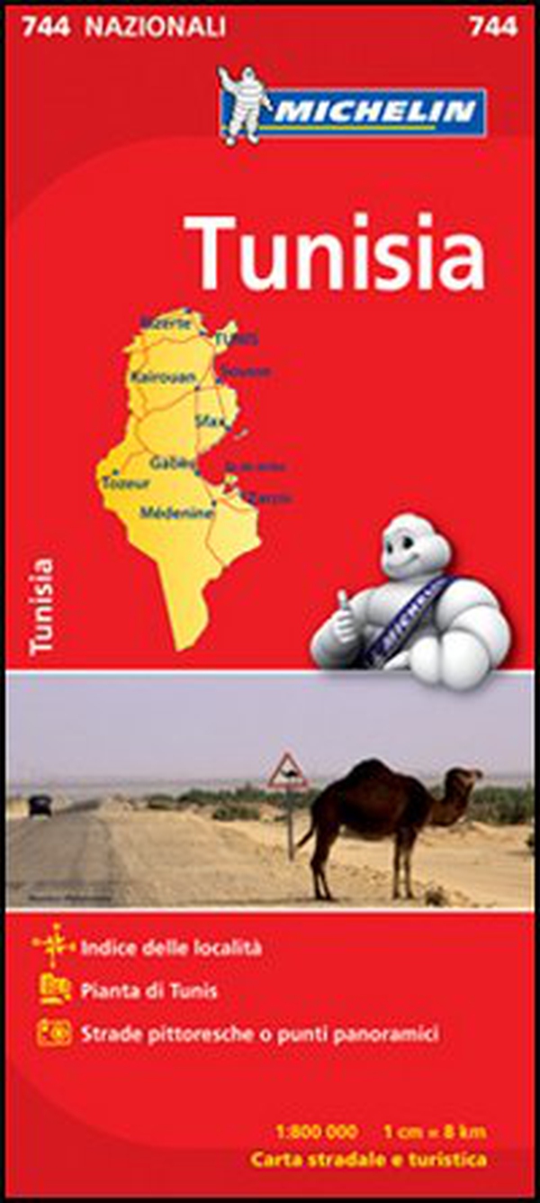 Tunisia 1:800.000 - Librerie.coop Tunisia 1:800.000 - Librerie.coop