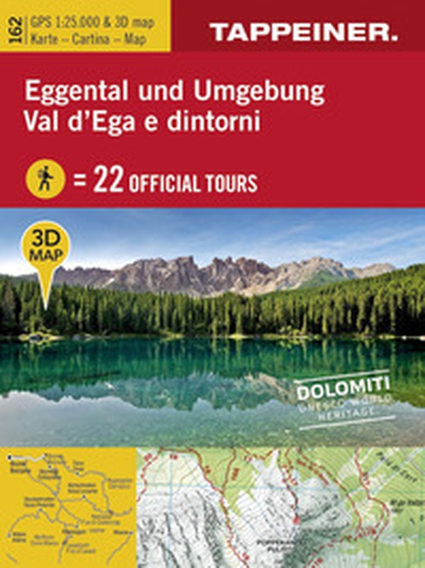 Eggental und Umgebung-Val D'Ega e dintorni. Cartina 1:25.000 - Librerie.coop Eggental und Umgebung-Val D'Ega e dintorni. Cartina 1:25.000 - Librerie.coop