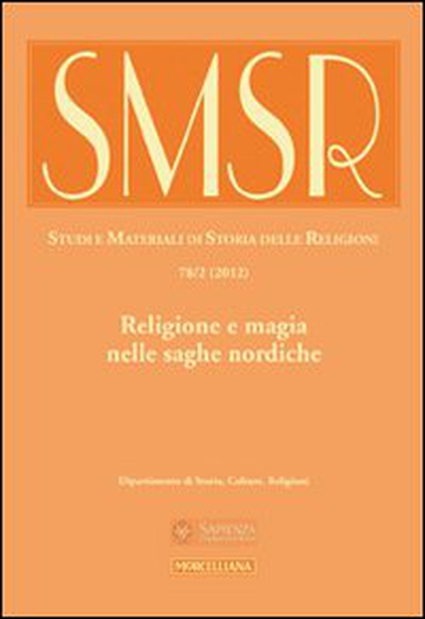 SMSR. Studi e materiali di storia delle religioni - Librerie.coop SMSR. Studi e materiali di storia delle religioni - Librerie.coop