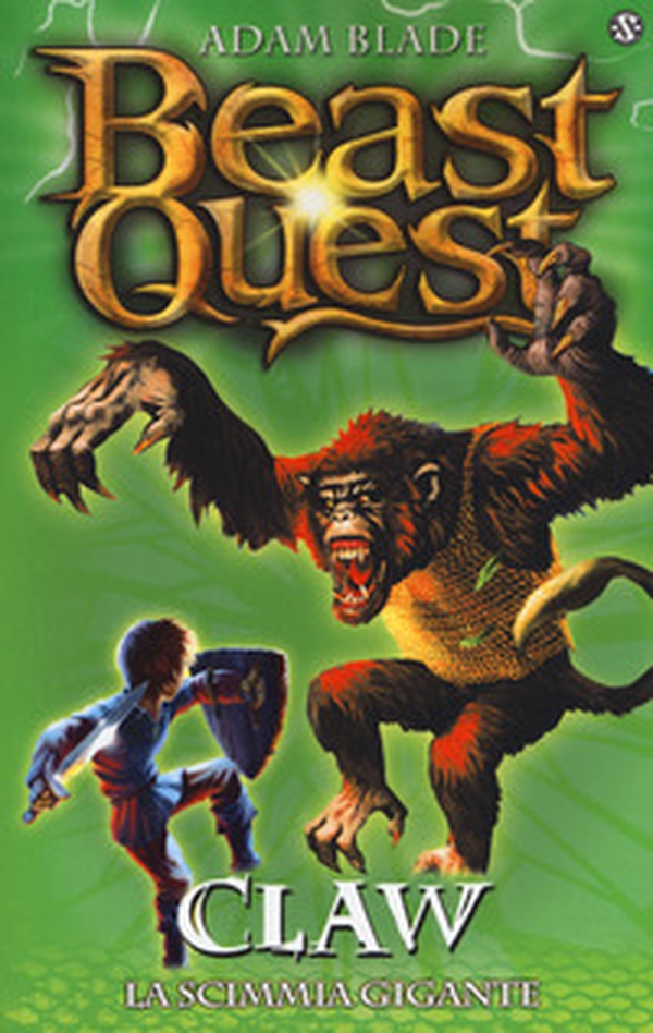 Claw. La scimmia gigante. Beast Quest - Vol. 8 - Librerie.coop Claw. La scimmia gigante. Beast Quest - Vol. 8 - Librerie.coop