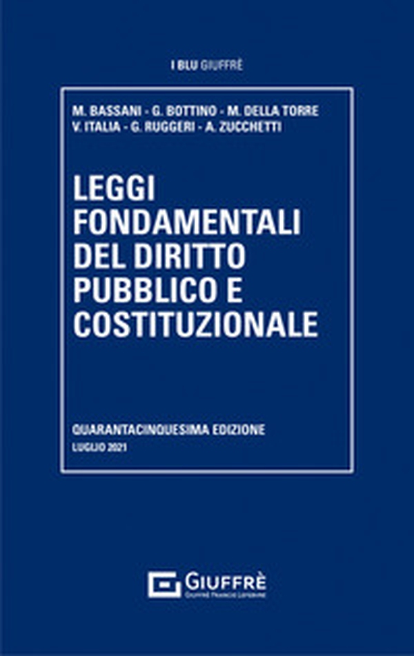 Leggi fondamentali del diritto pubblico e costituzionale - Librerie.coop Leggi fondamentali del diritto pubblico e costituzionale - Librerie.coop
