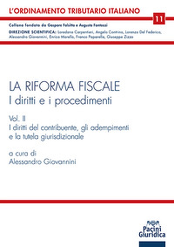 La riforma fiscale. I diritti e i procedimenti - Vol. 2 - Librerie.coop La riforma fiscale. I diritti e i procedimenti - Vol. 2 - Librerie.coop