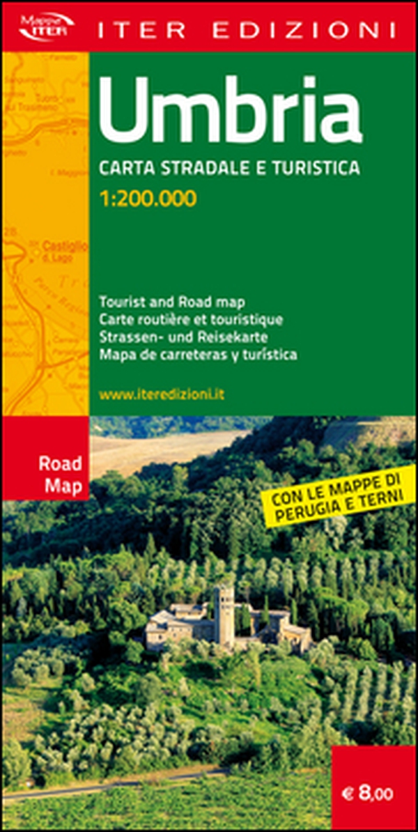 Umbria. Carta stradale e turistica 1:200.000 - Librerie.coop Umbria. Carta stradale e turistica 1:200.000 - Librerie.coop