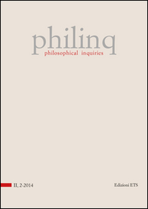 Philinq. Philosophical inquiries - Vol. 2 - Librerie.coop Philinq. Philosophical inquiries - Vol. 2 - Librerie.coop