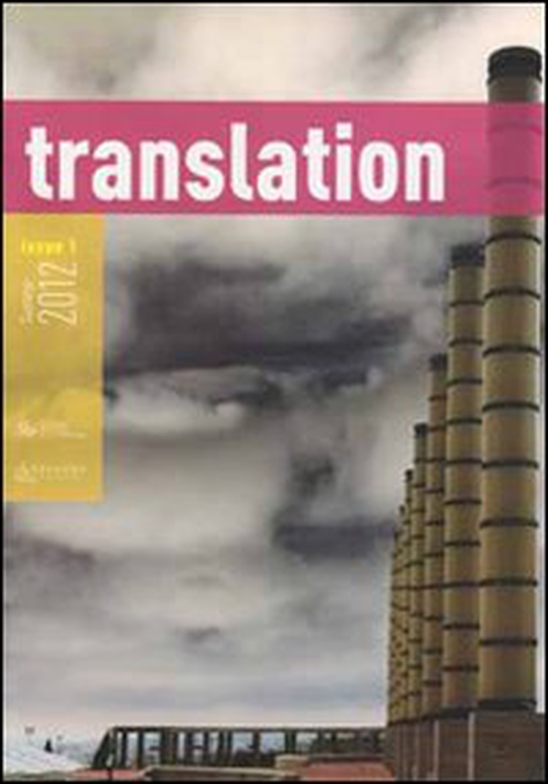 Translation. A transdisciplinary journal - Vol. 1 - Librerie.coop Translation. A transdisciplinary journal - Vol. 1 - Librerie.coop