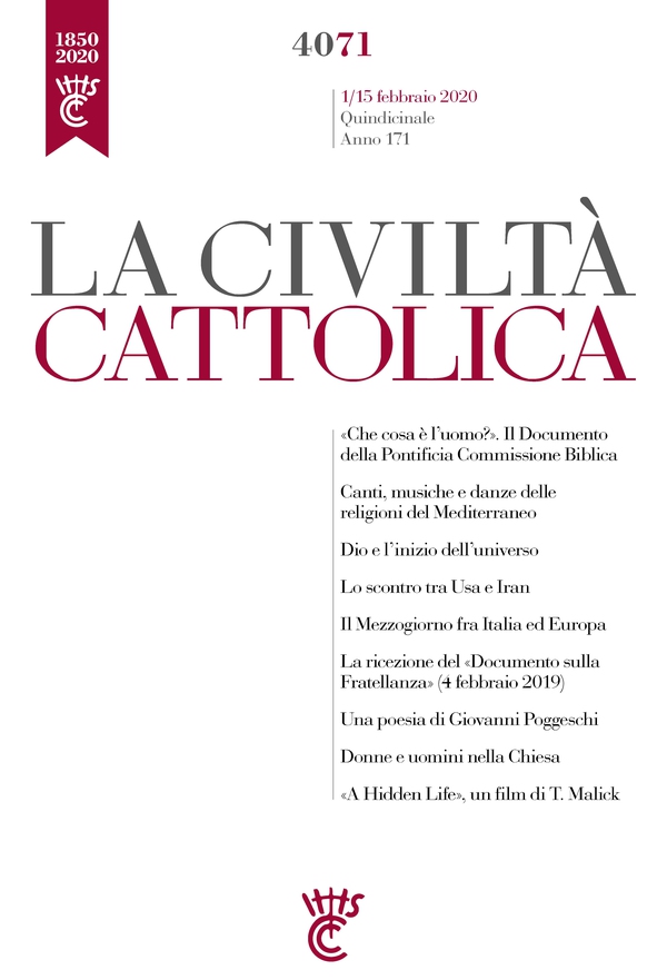 La Civiltà Cattolica n. 4071 - Librerie.coop La Civiltà Cattolica n. 4071 - Librerie.coop