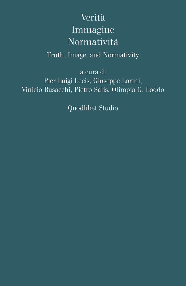 Verità Immagine Normatività - Librerie.coop Verità Immagine Normatività - Librerie.coop