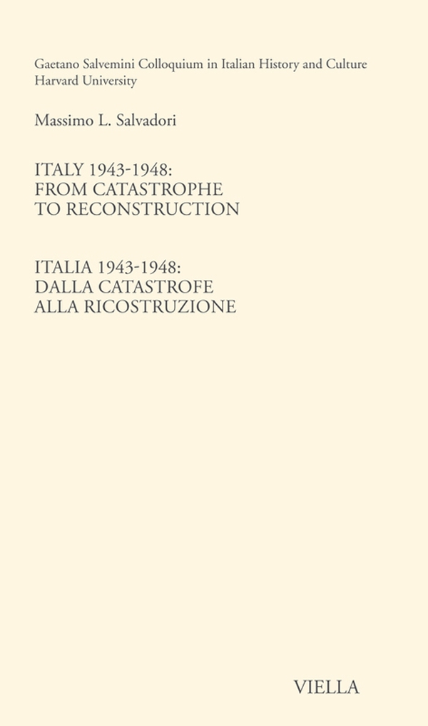Italy 1943-1948: From catastrophe to reconstruction - Librerie.coop Italy 1943-1948: From catastrophe to reconstruction - Librerie.coop