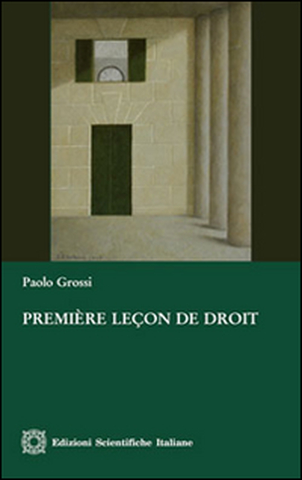 Première leçon de droit - Librerie.coop Première leçon de droit - Librerie.coop