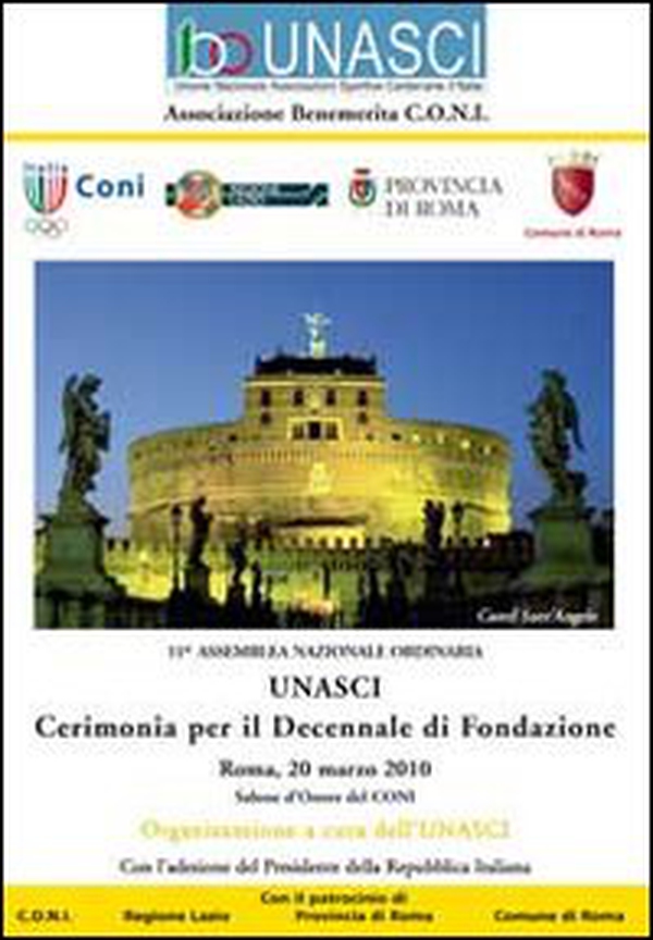 Unasci. Convegno decennale Roma 2010 - Librerie.coop Unasci. Convegno decennale Roma 2010 - Librerie.coop